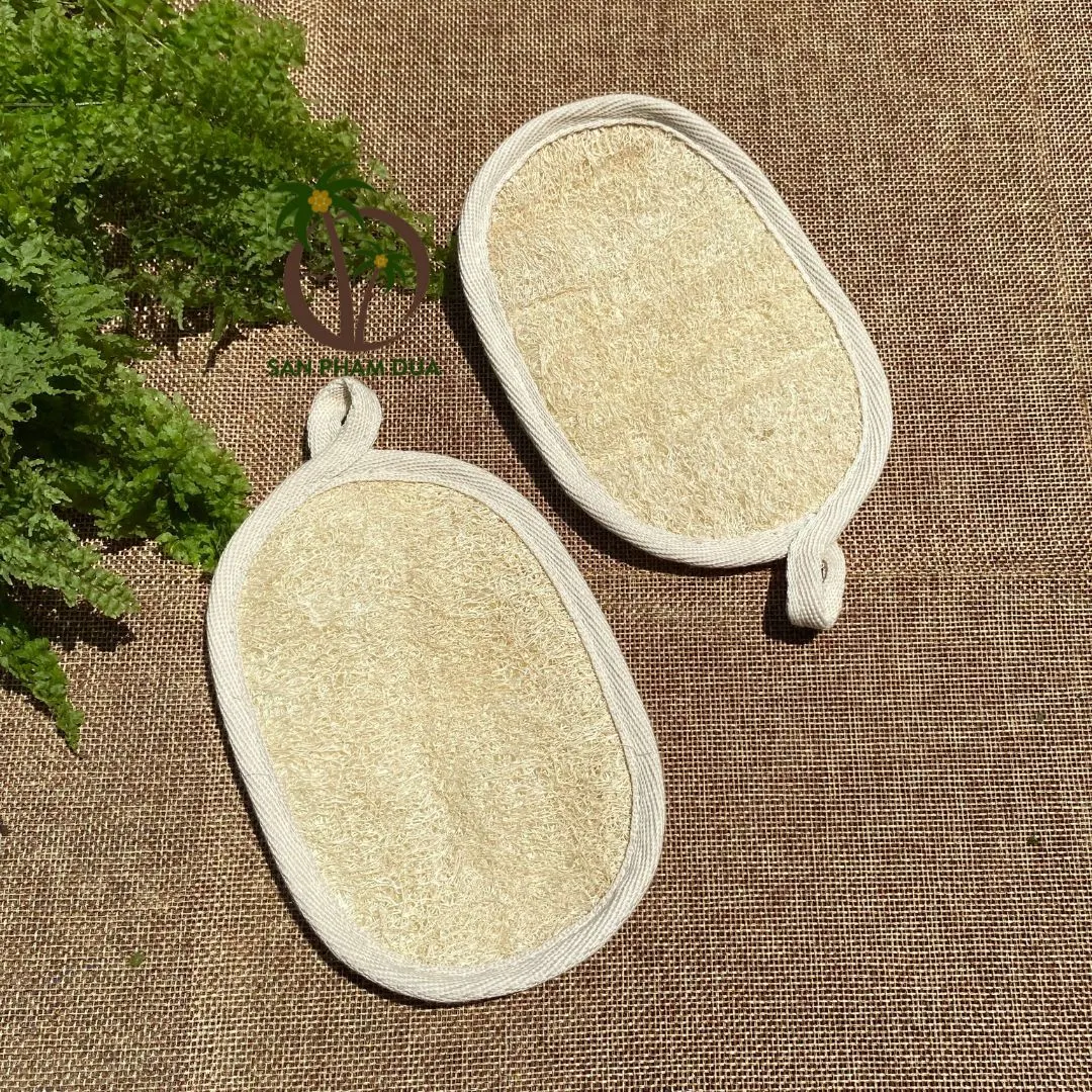 NATURAL LOOFAH SPONGE FOR BATHROOM