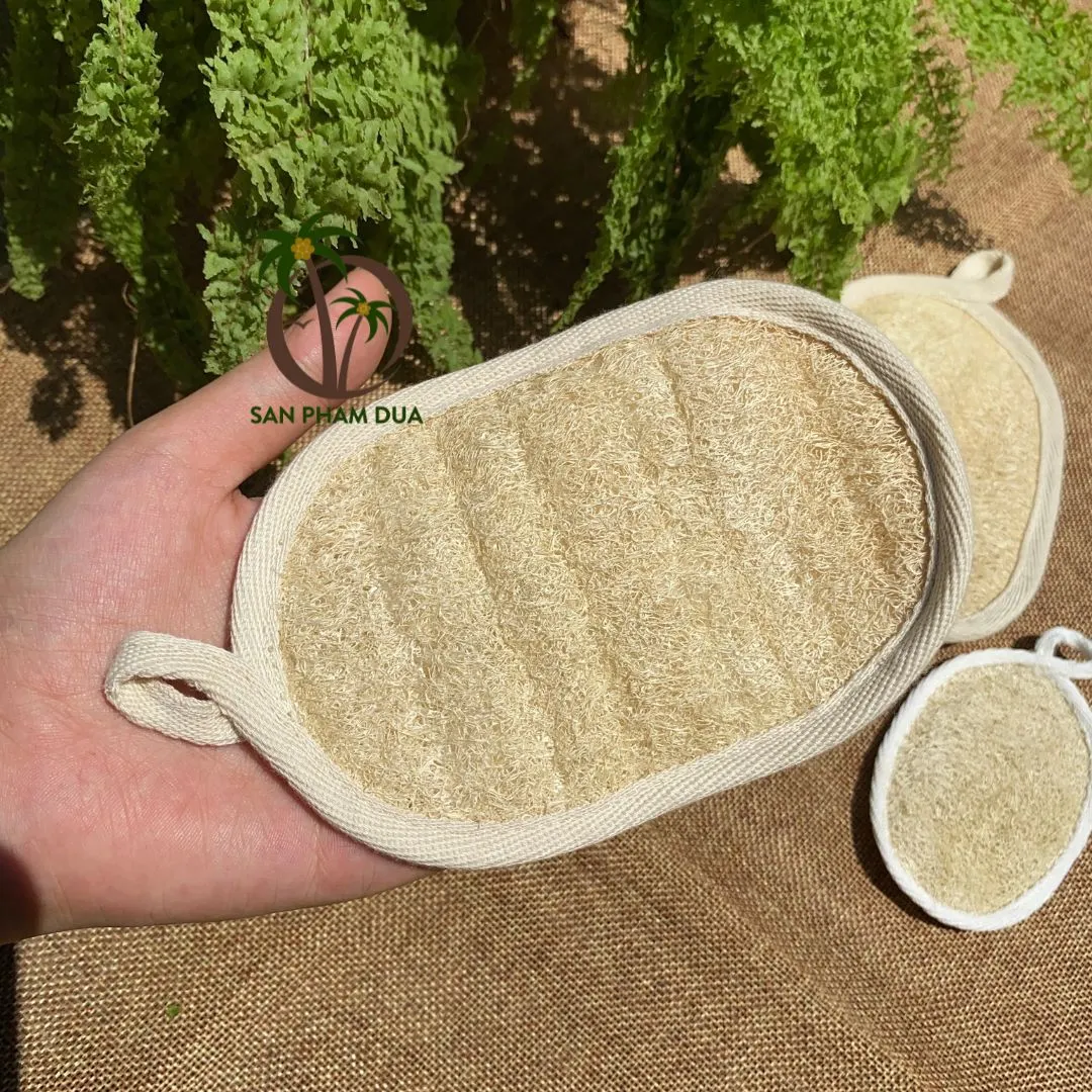 NATURAL LOOFAH SPONGE FOR BATHROOM