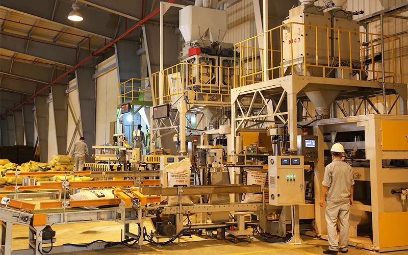 畜牧饲料加工设备生产线