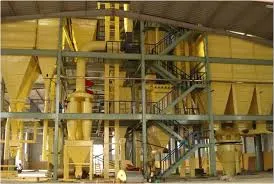 畜牧饲料加工设备生产线