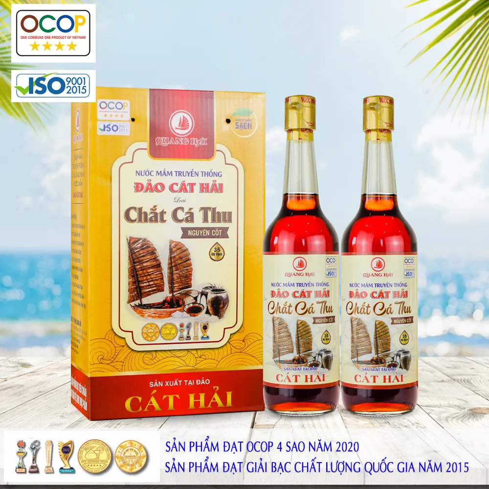 CAT HAI FISH SAUCE – QUANG HAI, THU FISH