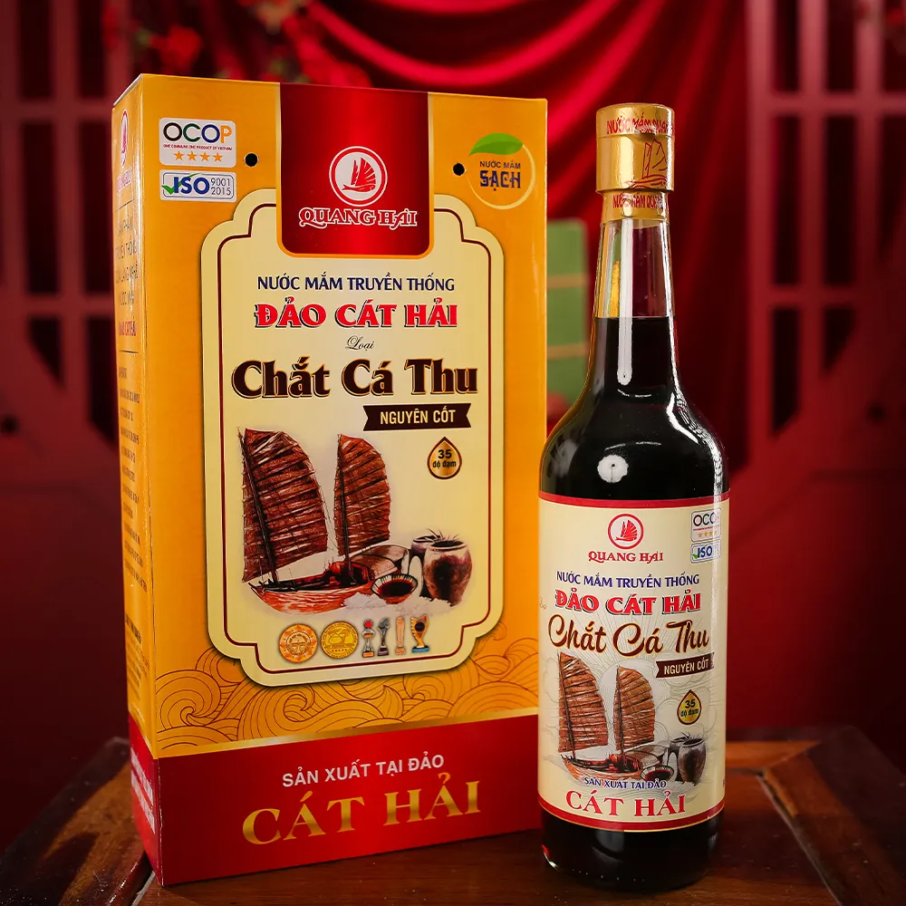 CAT HAI FISH SAUCE – QUANG HAI, THU FISH