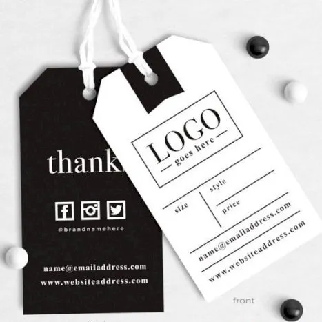 吊牌、标签、服装标签印刷