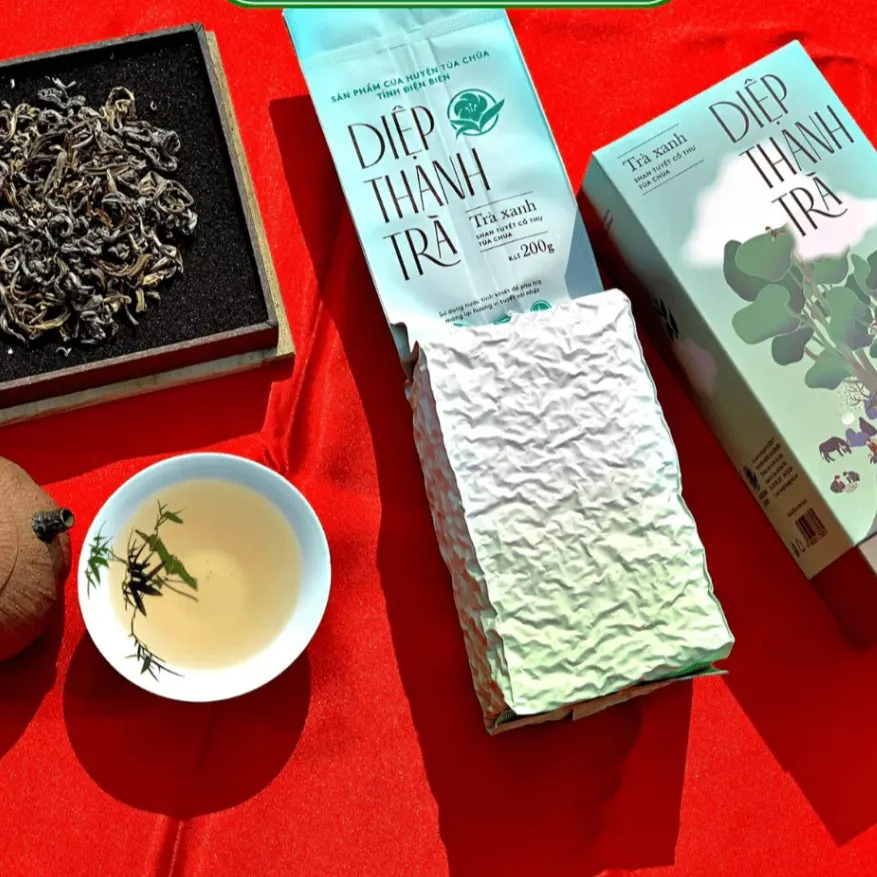 Diệp thanh trà - Trà xanh Shan tuyết Sính Phình