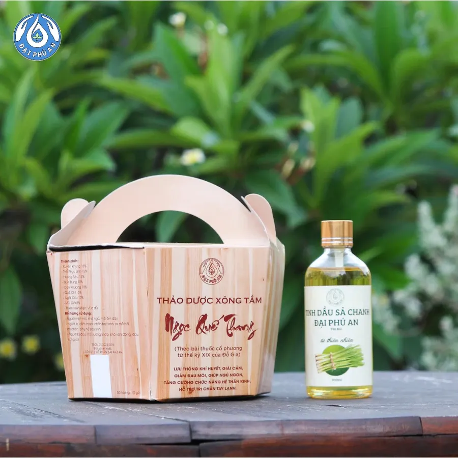 Baño de hierbas medicinales Ngọc Quế Thang