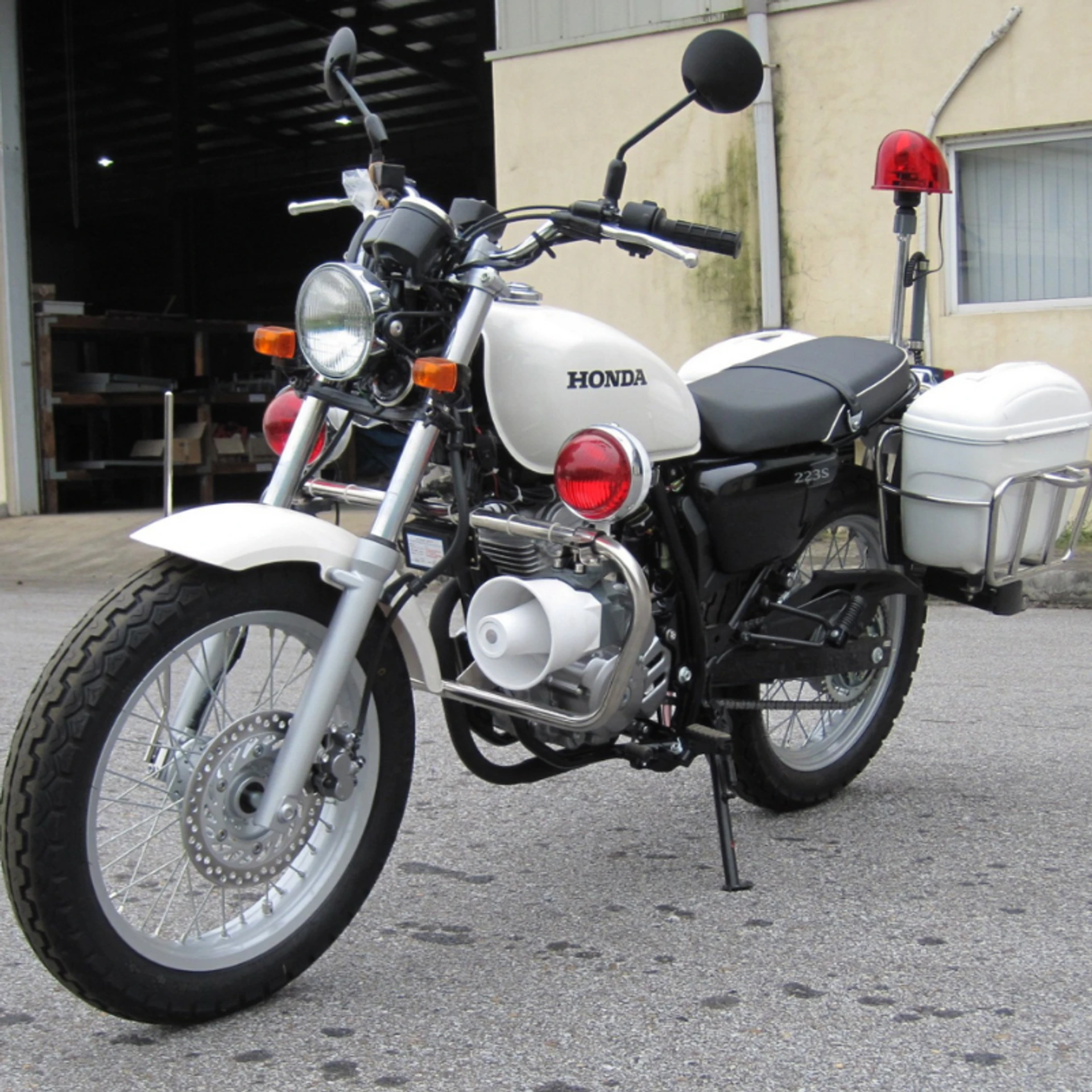 Patrol and Escort Motorcycle