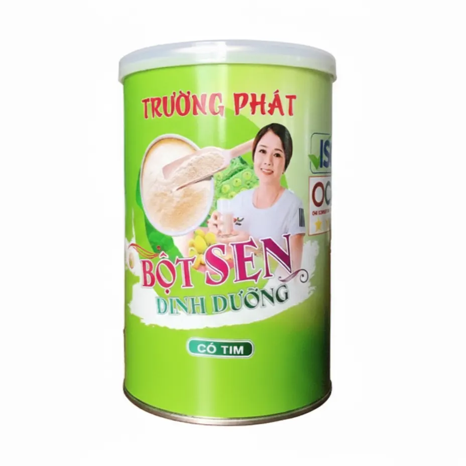 长发营养莲子粉-含莲子心-400克盒装