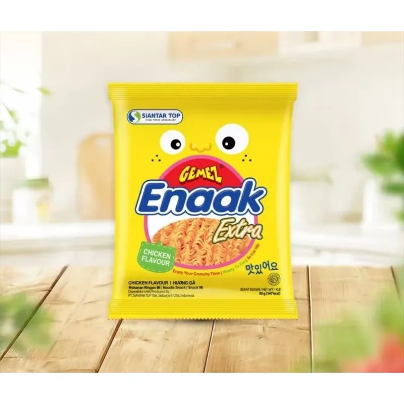 Snack mì trẻ em Enaak Indonesia vị gà truyền thống