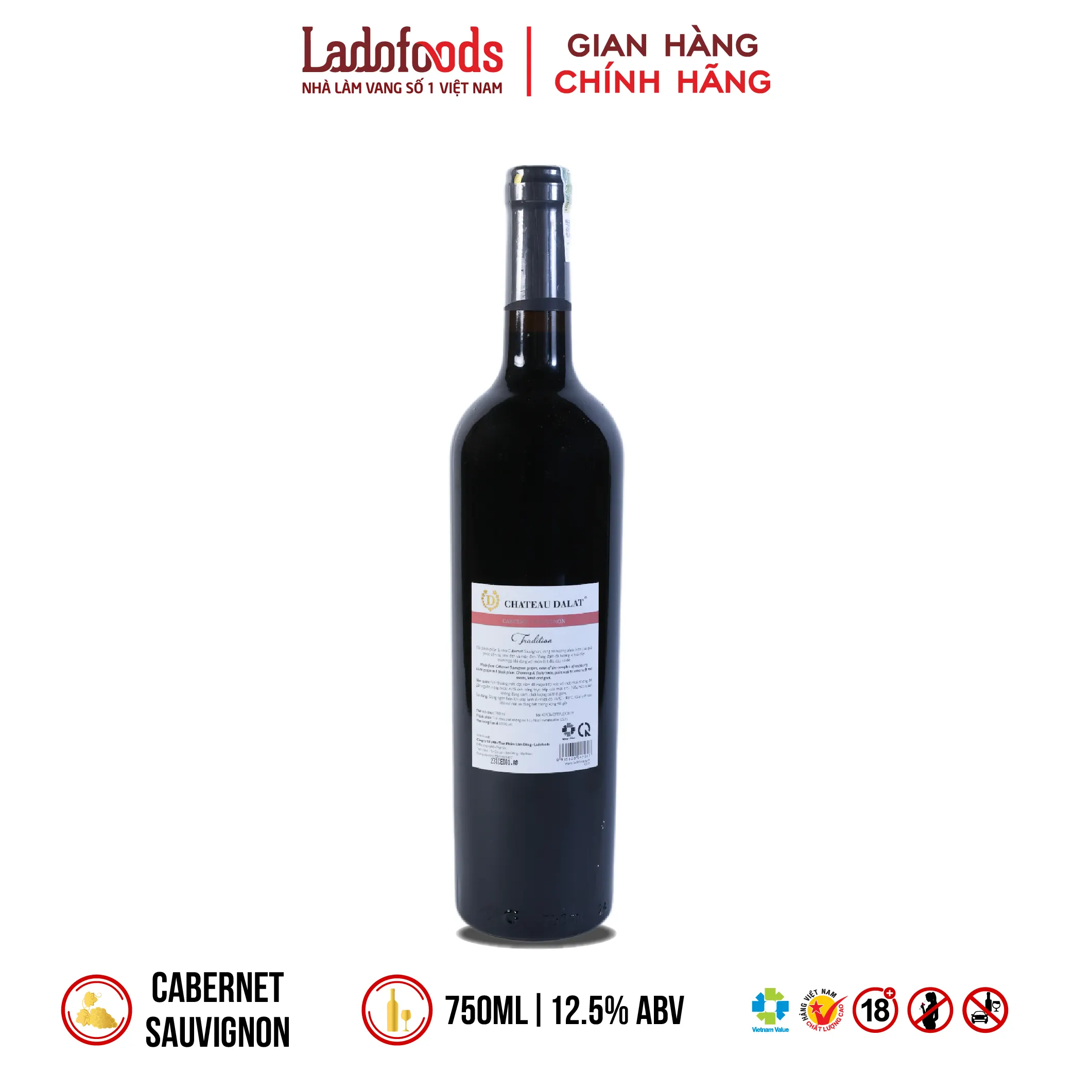 ชาโตว์ ดาลัด ทราดิชั่น คาเบอร์เนต์ โซวีญง 750มล.