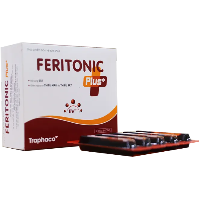 Feritonic Plus iron supplement effectively replenishes iron