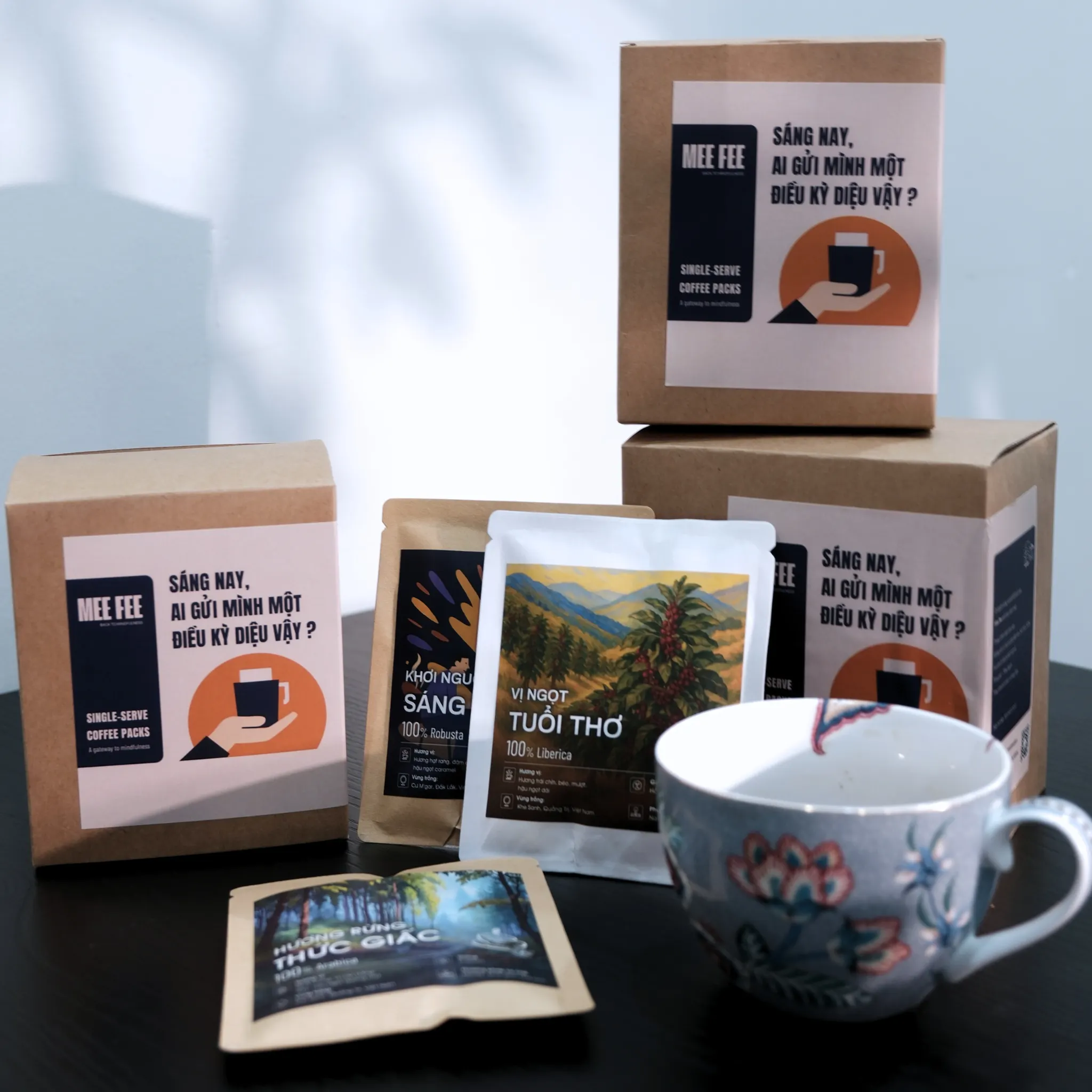 Café Cold Brew en Sachet Filtre Pratique MEE FEE