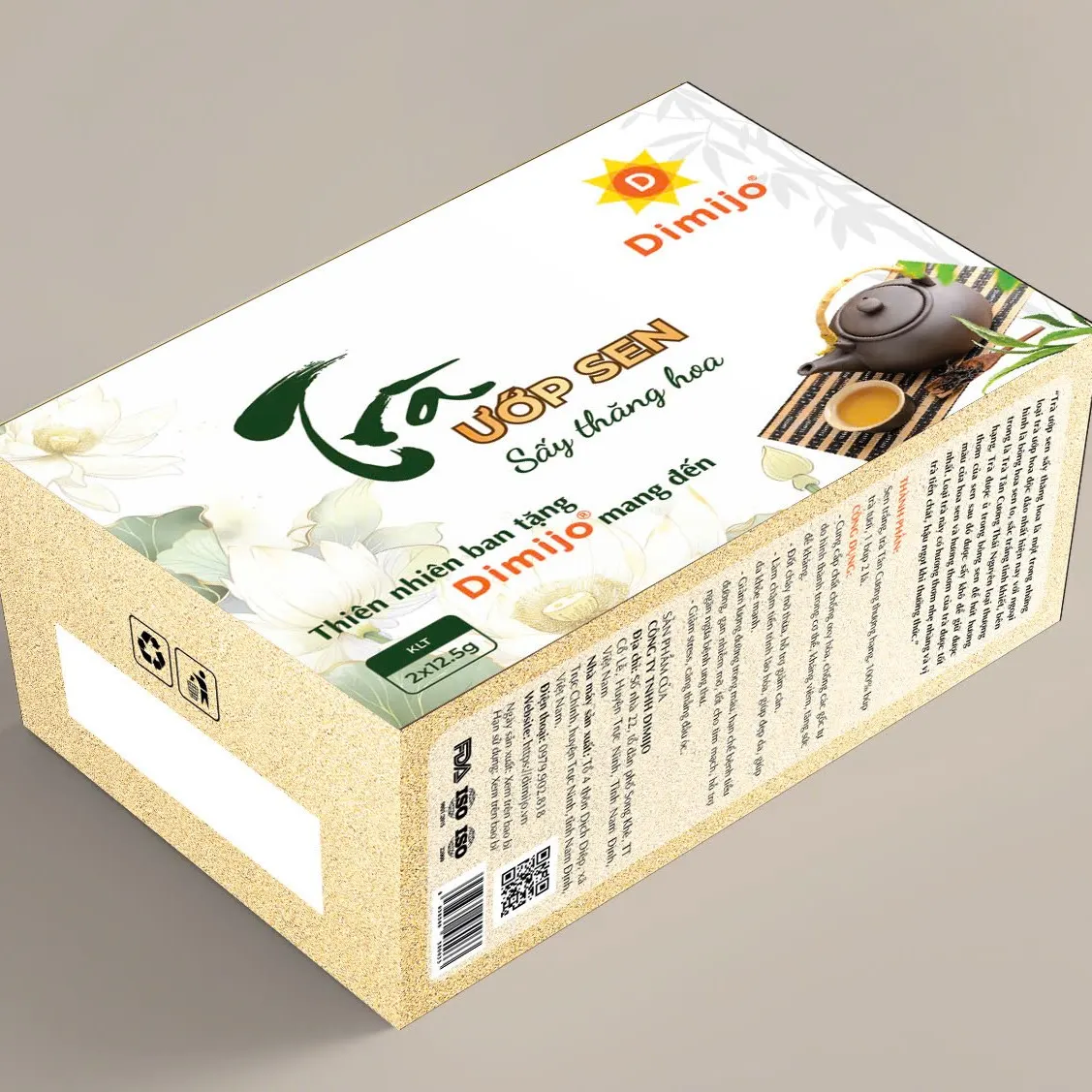 DIMIJO冻干荷花茶