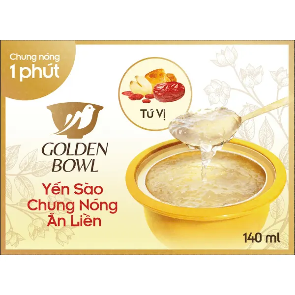 金碗即食燕窝 – 四味