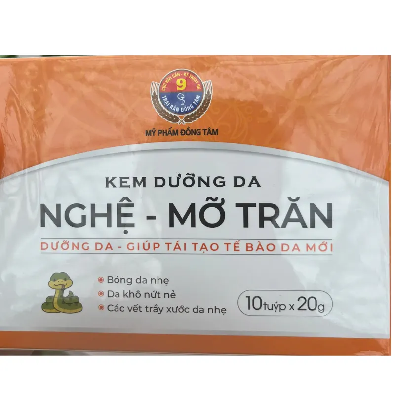 Kem Dưỡng Da NGHỆ - MỠ TRĂN 200g/hộp