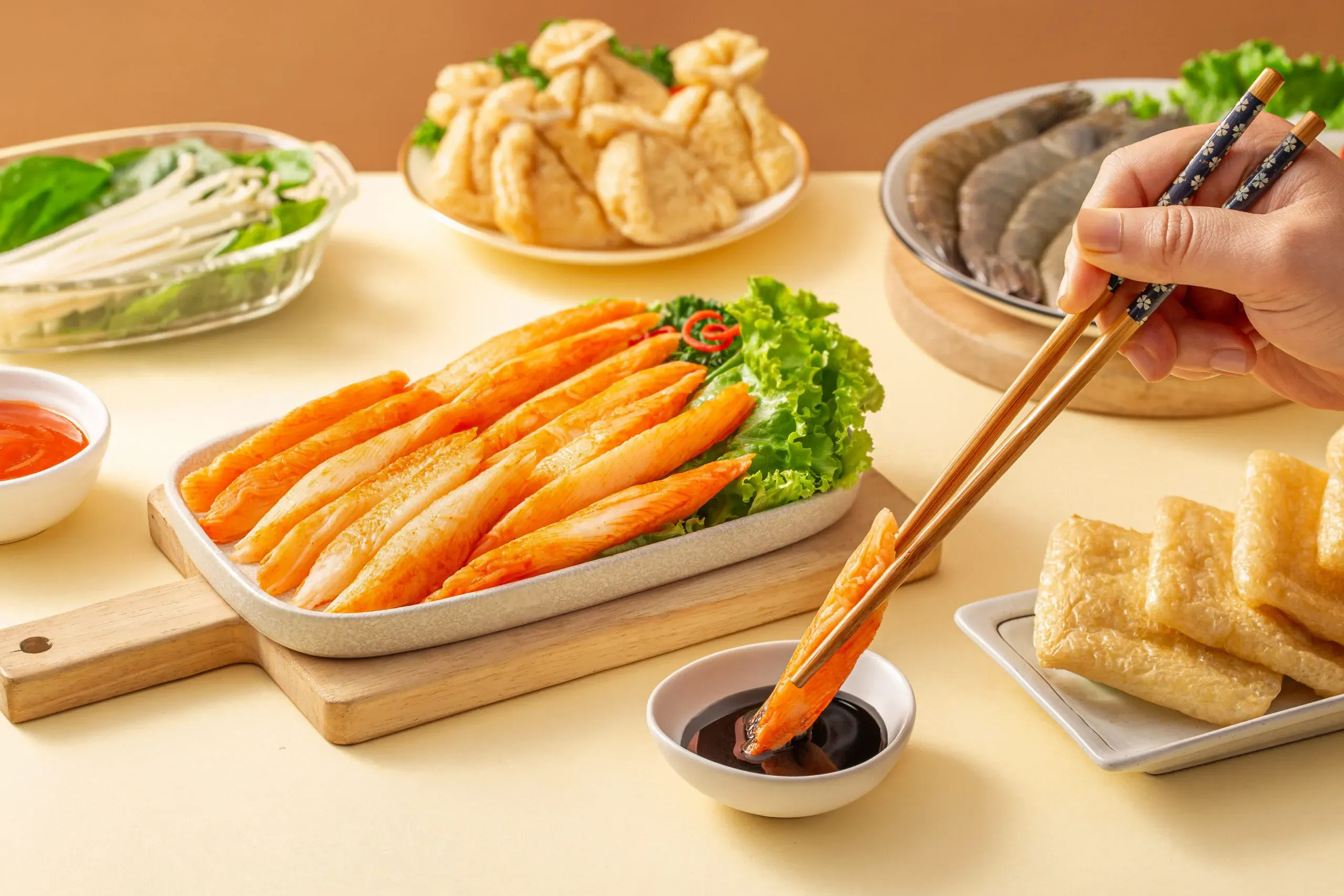 Instant Crab Stick – High in protein, low in calories