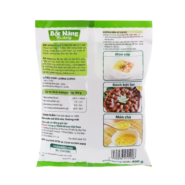 Bột Năng Đa Dụng Miwon 400g