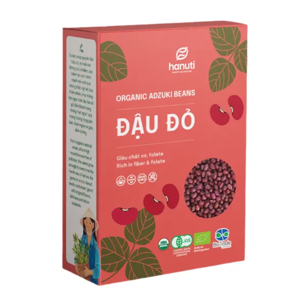 有机红豆干 - 500克盒装